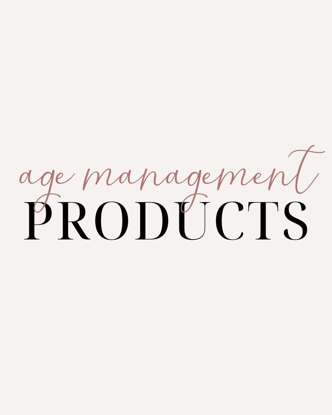 Age Management Clients